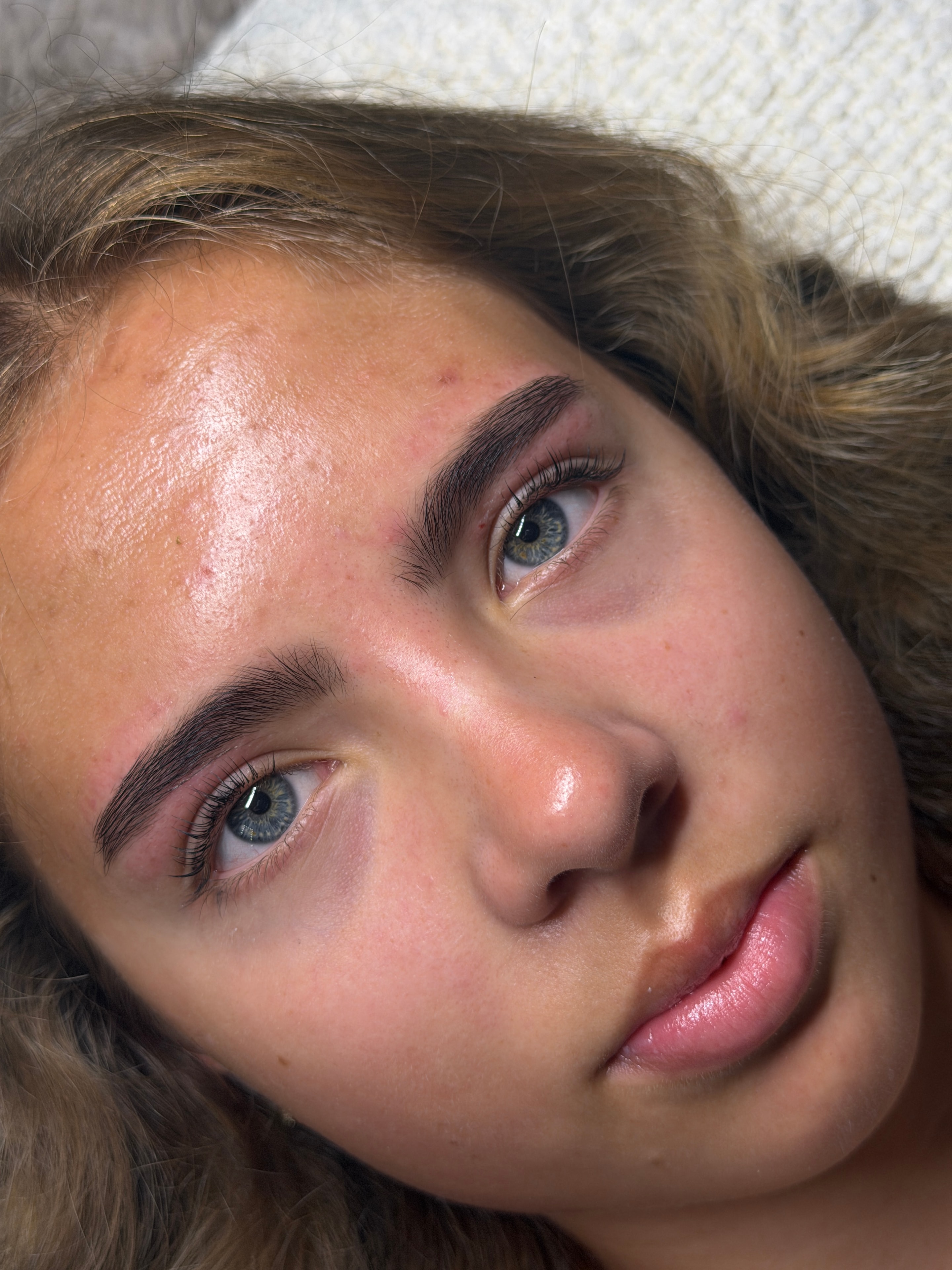 Defined brows beauty portrait
